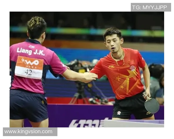 梁靖昆与张继科巅峰对决乒乓球赛场谁能笑到最后引发热议